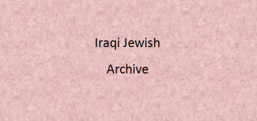 Iraqi Jewish Archive